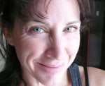 after --not a natural smile, was trying to make creases!