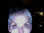 week 18--professional eyelash tint done today!