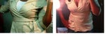 Here is a shirt before and after