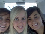 My "before" picture. I'm the blonde in the middle.