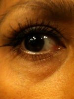This is my final picture taken on Sept. 15th with 2 coats of mascara!