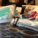 GETTING ORGANIZED FOR WEDNESDAY. PILLOWS, NEOSPORIN,BIO SILK, GRANNY PANTIES, PEROXIDE, GAUZE, MEDICATIONS. SO FAR LOL