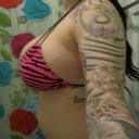 Bikini top side view (Before)