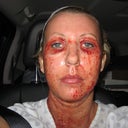 about one hour later.. this was in the car on the trip home