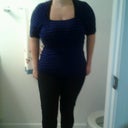 This was post op Day 7, the 2nd day in my garmet.