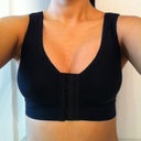 Post op Day 1 with the support bra on.