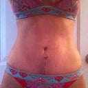 3 weeks pst op! Love my new found curves :) At FLAT belly! So fun trying on clothes.