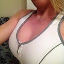 1 day post op side view with sport bra  :)