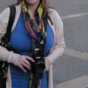 My attempt at hiding my size when I knew I would be in photos: T-shirt with cami underneath, scarf covering cleavage, and sweater on top of that. I look about 20 lbs heavier. It was not particularly cold that day.