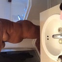 Before pic.. Hoping that he can get all my stomach fat..