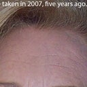 This picture was taken in 2007, and you know that I had even more wrinkles three and a half weeks ago.