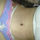 I feel like not a lot of my tummy was cut off... what do you think? It still looks kinda the same.