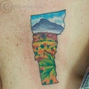 Here's the tattoo.  It's colorful!