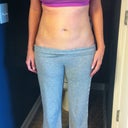 day 3...I am so happy.  Flat stomach first time in my life.