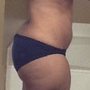 I have a shelf due to lower back fat, which makes my ass flat. I hate it
