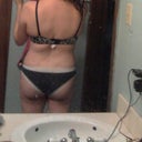 back view, not having any lipo, dr. said I didn't need it.  Just want to be able to compare to after.  The reason I don't want to lose any weight is because the little butt I have will be the first to go lolol