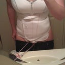 Front with garment