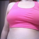 Day 20:  The amazing sports bra that REALLY helped to up my comfort level!  I've been wearing it 24/7 besides showering and washing it (I put it in the wash right after I shower).