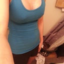 PO4- in a tank top braless looove it!