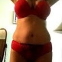 Tummy under pantie view