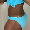 Getting my Serena Williams on.:-)  I hope that's not swelling and is my natural butt.