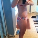 side view in bathing suit - 2 weeks post op