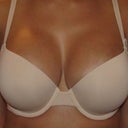 5 Weeks PO, in a 34D VS Pink bra, no padding.