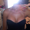 Strapless dress (no bra)