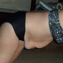 A W F U L .......this is why I don't do yoga and cringe everytime I do push up....     I look like a mother cat with her large udder......   OH MYYYYYYY