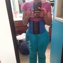 new corset.... on the smallest setting on this too