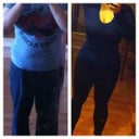 6 weeks post op before and after with clothes on
