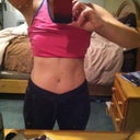 I knew I had some abs under there!