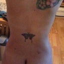 5 week PO back view. Look at my waist definition and how small my booty looks now compared to before