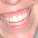 I couldn't find any pictures of me prior to eyeliner, but this is before my lips were done.