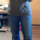 5 days post-op. Pre-op jeans fit fine (they were baggy pre-op due to weight loss). I could have used a belt but didn't want to irritate my quiet/calm drain. Wore them all day with no issues.