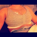 I haven't been able to wear a sports bra like this since middle school.