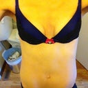 In a bra.. B32