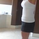 Work out clothes ......side view PO Day 12 (after work with swelling)