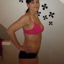 4 weeks Post Op.....trying to suck in and look good...LOL!