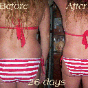 26 days ~ before and after