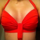 Swim suit top, day 4. Still so high and hard. I just want them to drop!