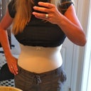 got rid of the binder and squeezed myself into this girdle thing!