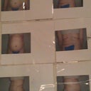 Lookin like I was about to have a baby! The doc had these pics on the wall the whole time