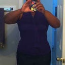 Look Mom I have a waist!! Can't WAIT to see it after my real TT & L!!!