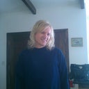 Spontaneous photo in my office, after work. The blue sweatshirt will not win a fashion award.