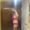 PO Day 11 - sucking it in - can only see a difference up top which means my lower body is VERY swollen