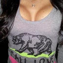 2.5 cleavage. Unlined,unpadded bra. Cant wait to loose some upper pole