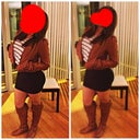 All dressed up last weekend . BROKE necks ! Lol