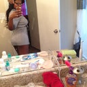 My little butt thru the mirror