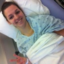 In the hospital waiting to go